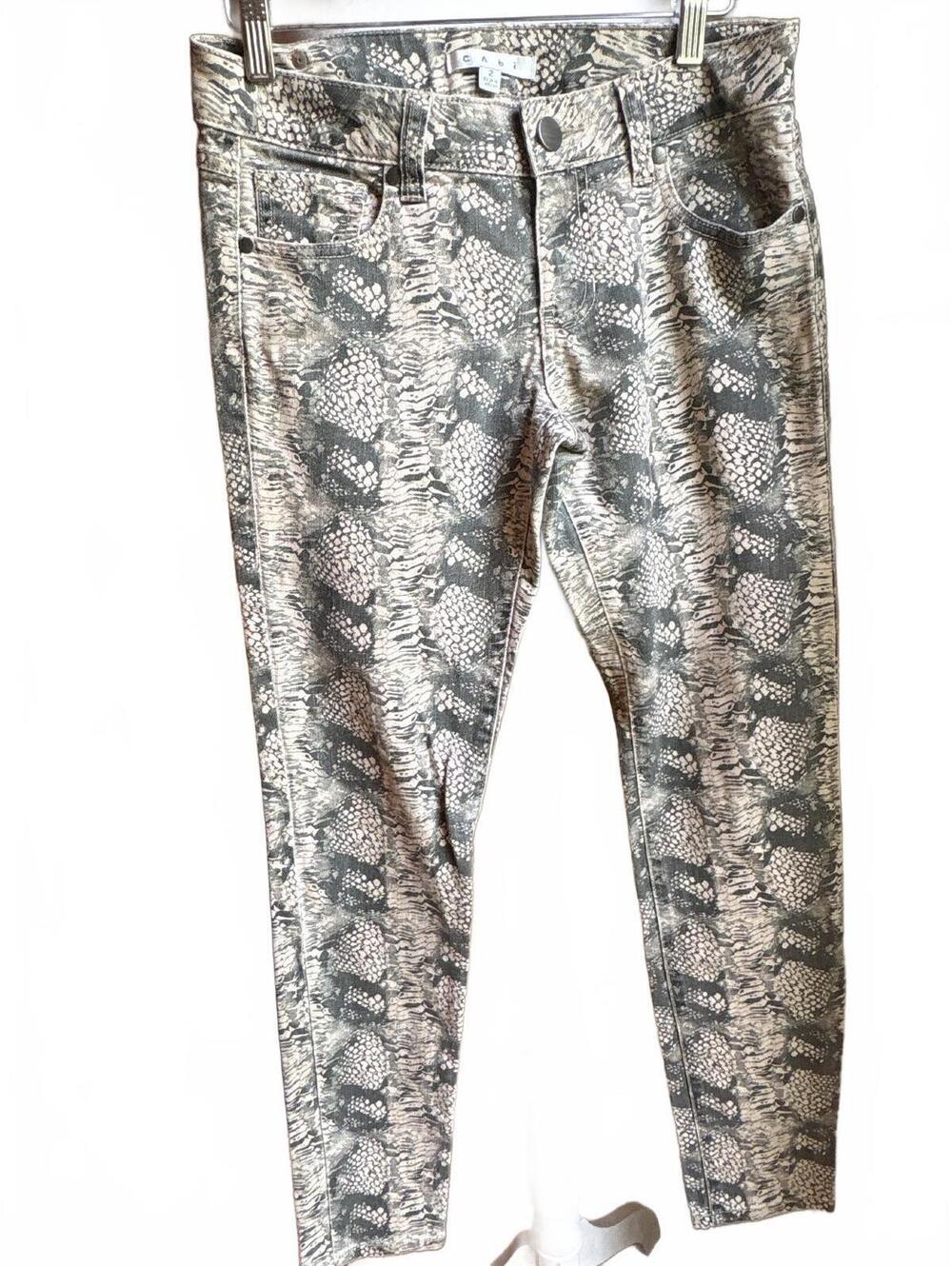 CAbi Snakeskin Jeans 2